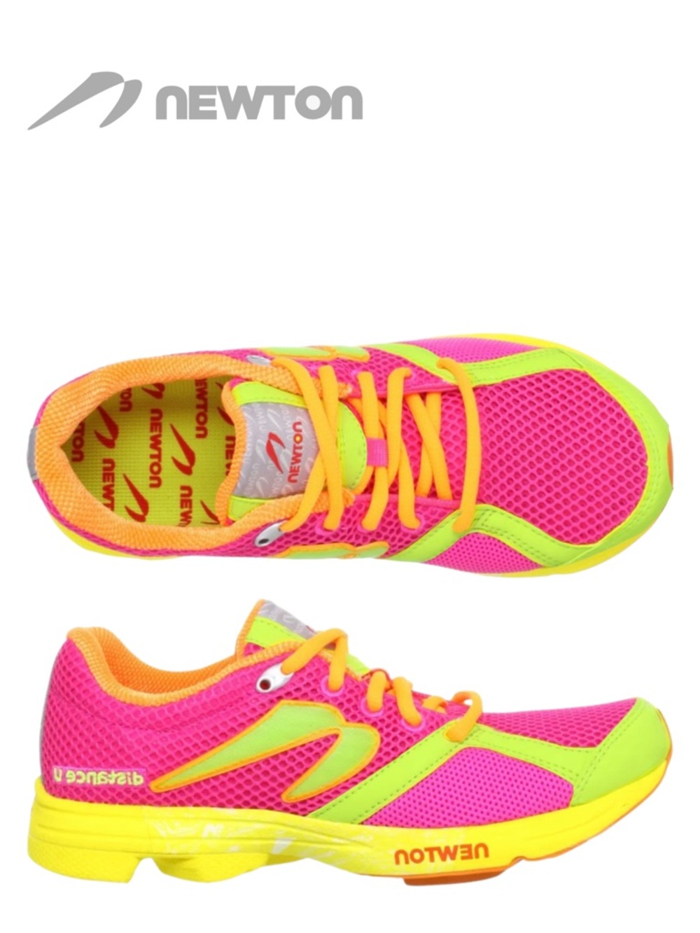 NEWTON Distance U Pink Universal Lightweight Trainer Running Shoes